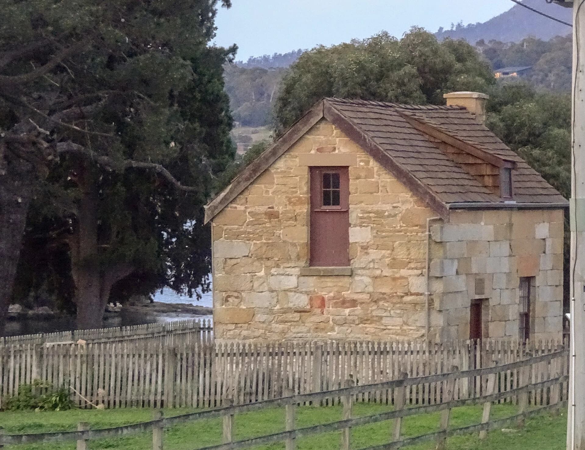 Historic building and interpretation at Austins Ferry