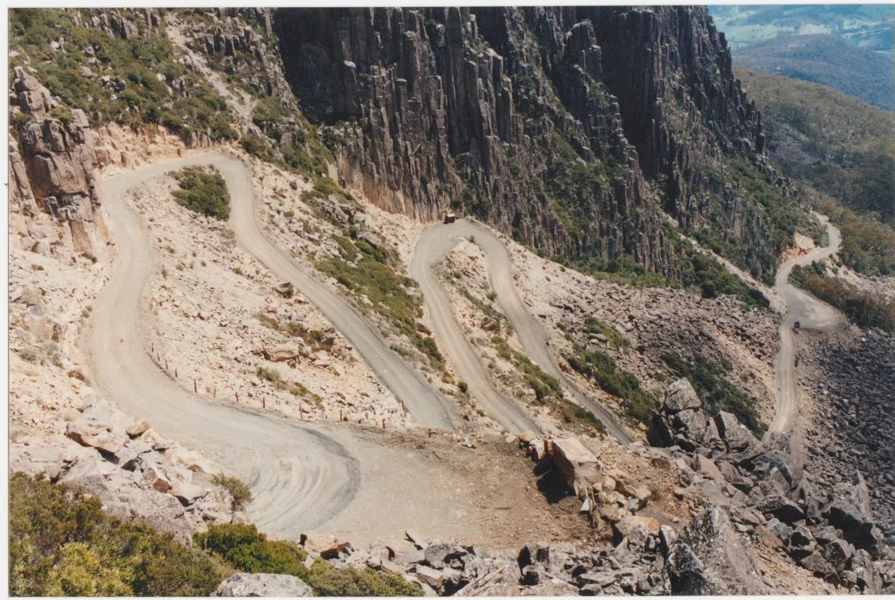 Switchbacks of Jacobs Ladder on Ben Lomond
