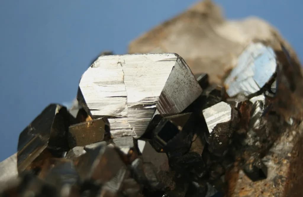 Cassiterite from the Blue Tier tinfield