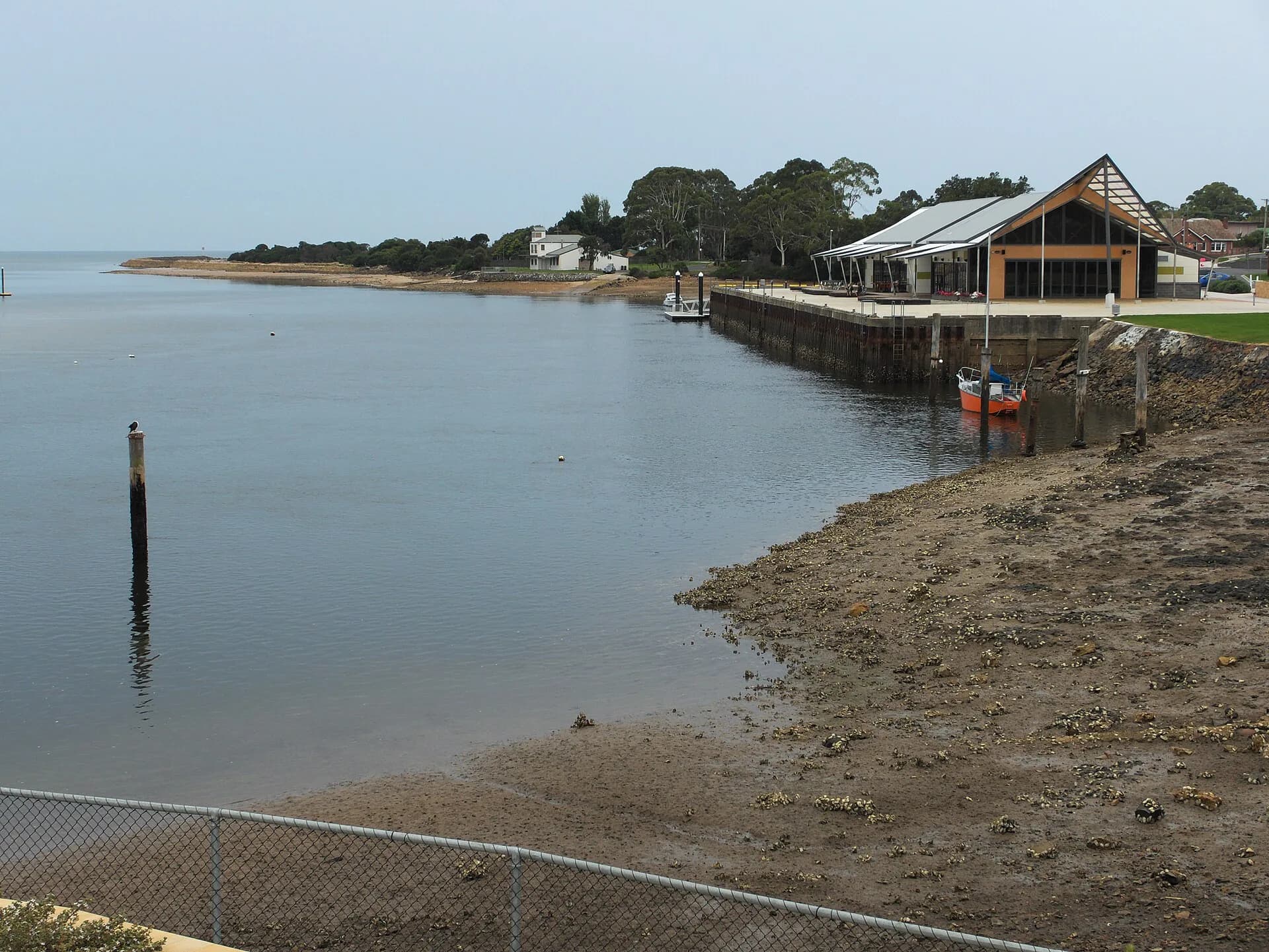 Leven River flowing through the Central Coast district