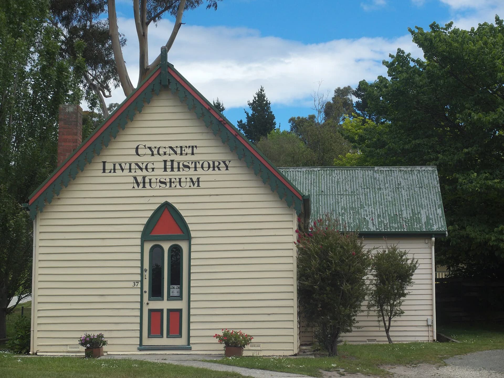 Cygnet Living History Museum building