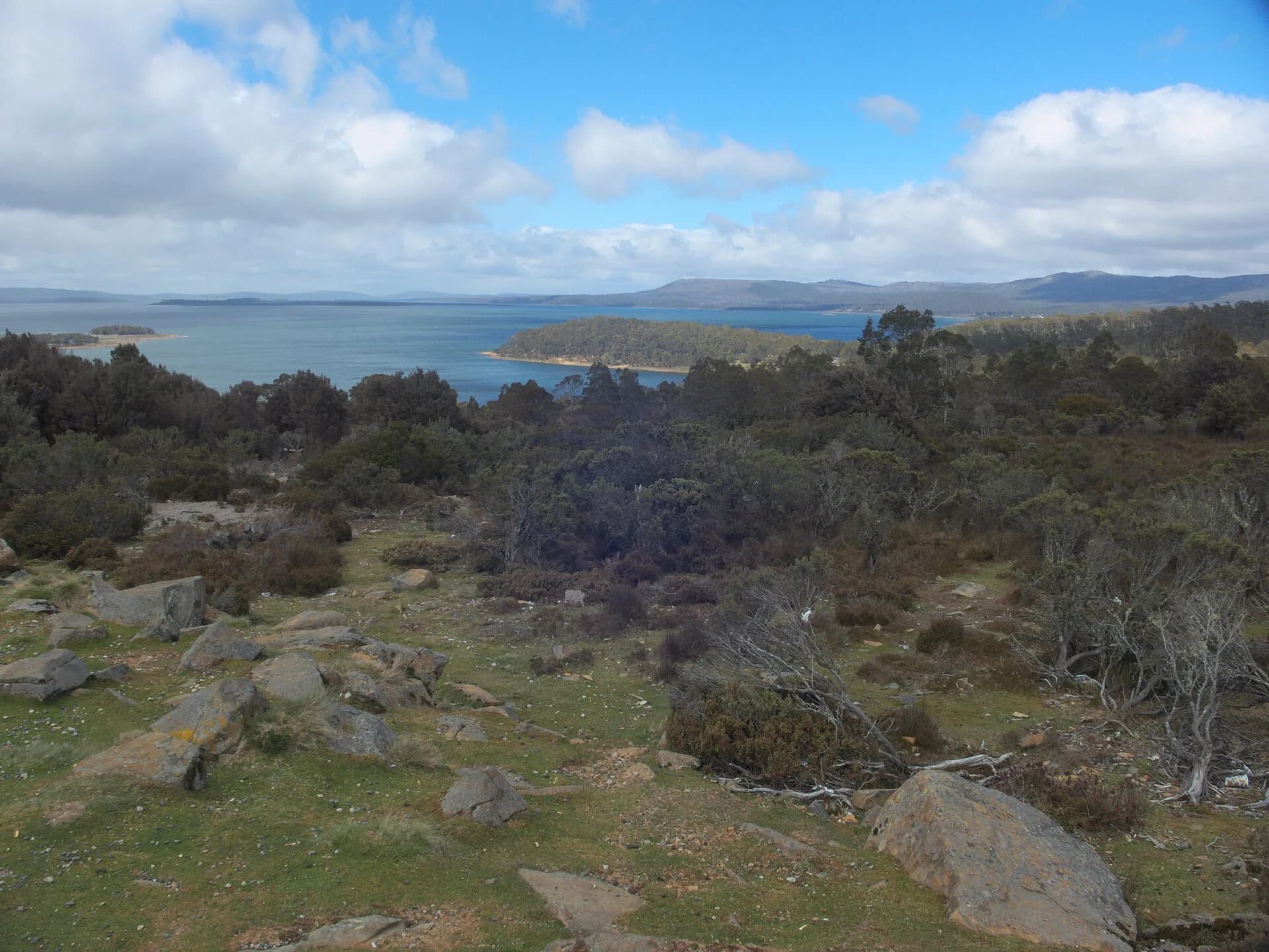 Open highland country near Great Lake