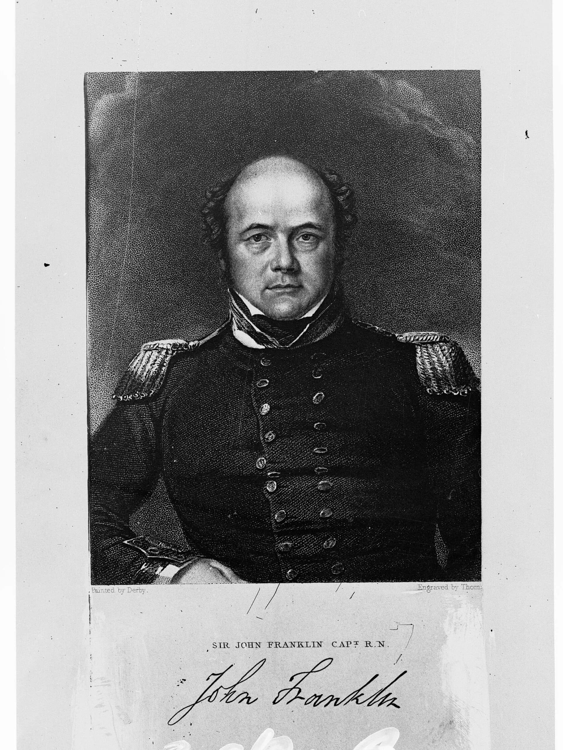 Portrait of Lieutenant-Governor John Franklin