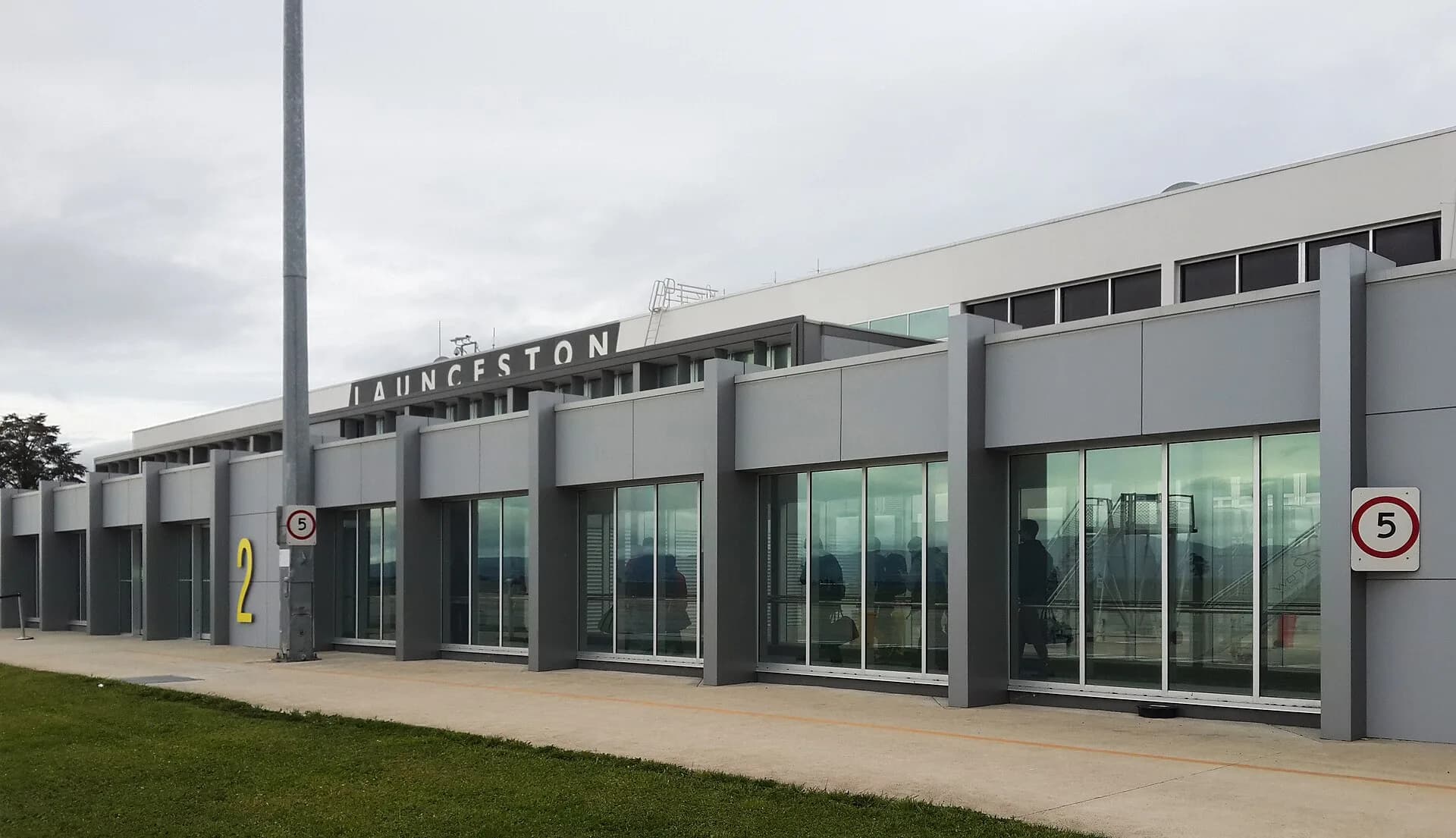 Passenger terminal at Launceston Airport