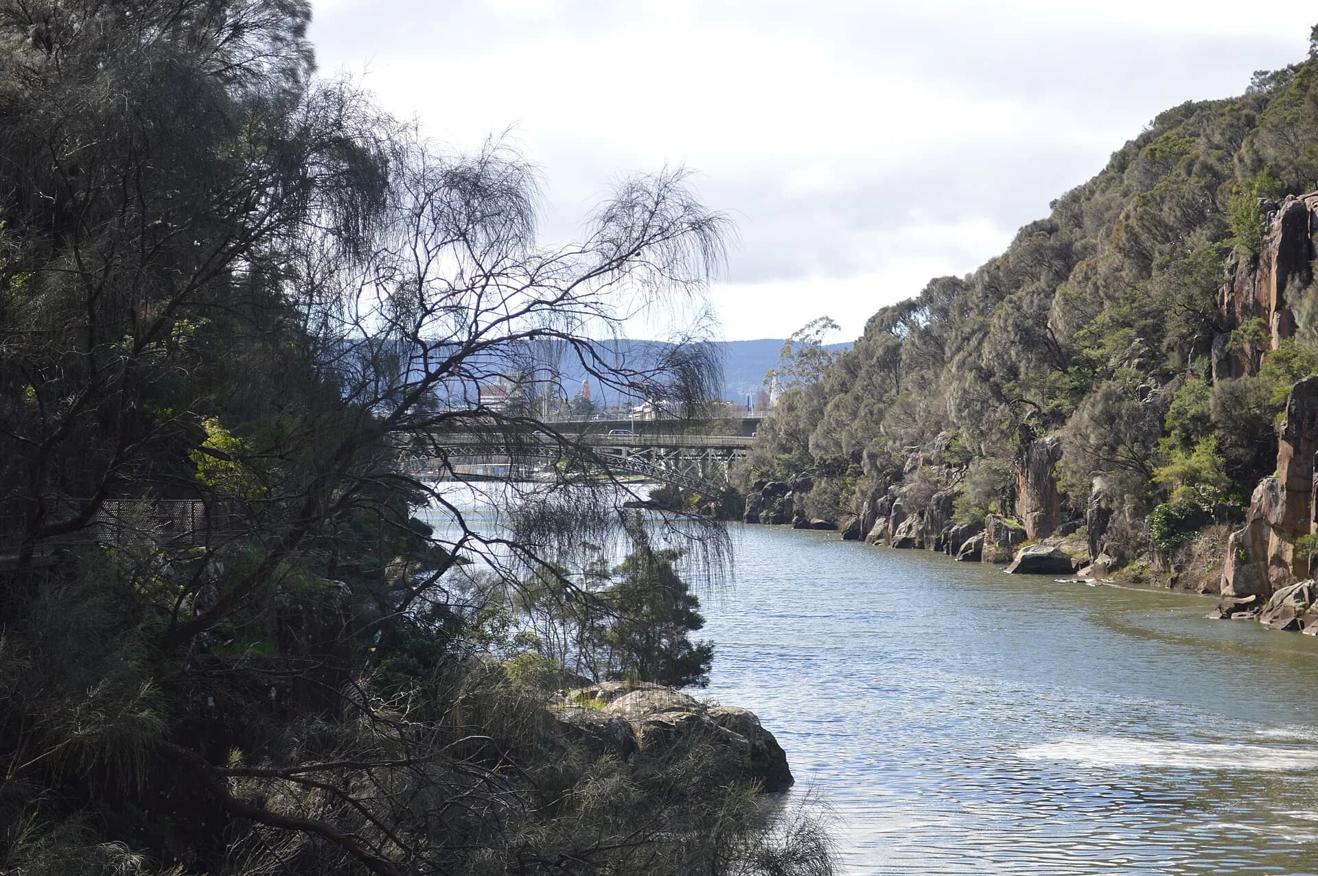 Cataract Gorge and First Basin in Launceston