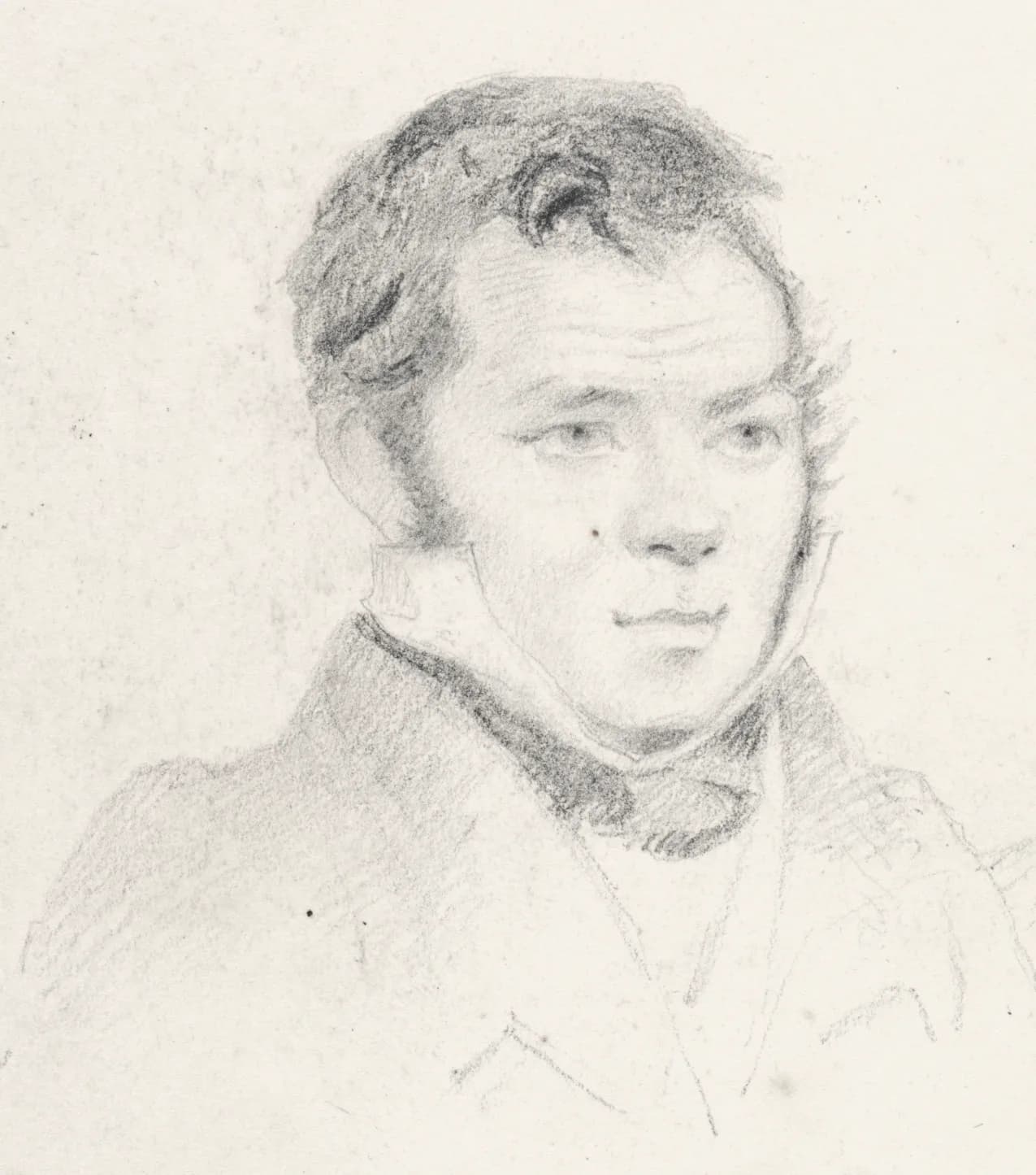 1826 portrait sketch of bushranger Matthew Brady