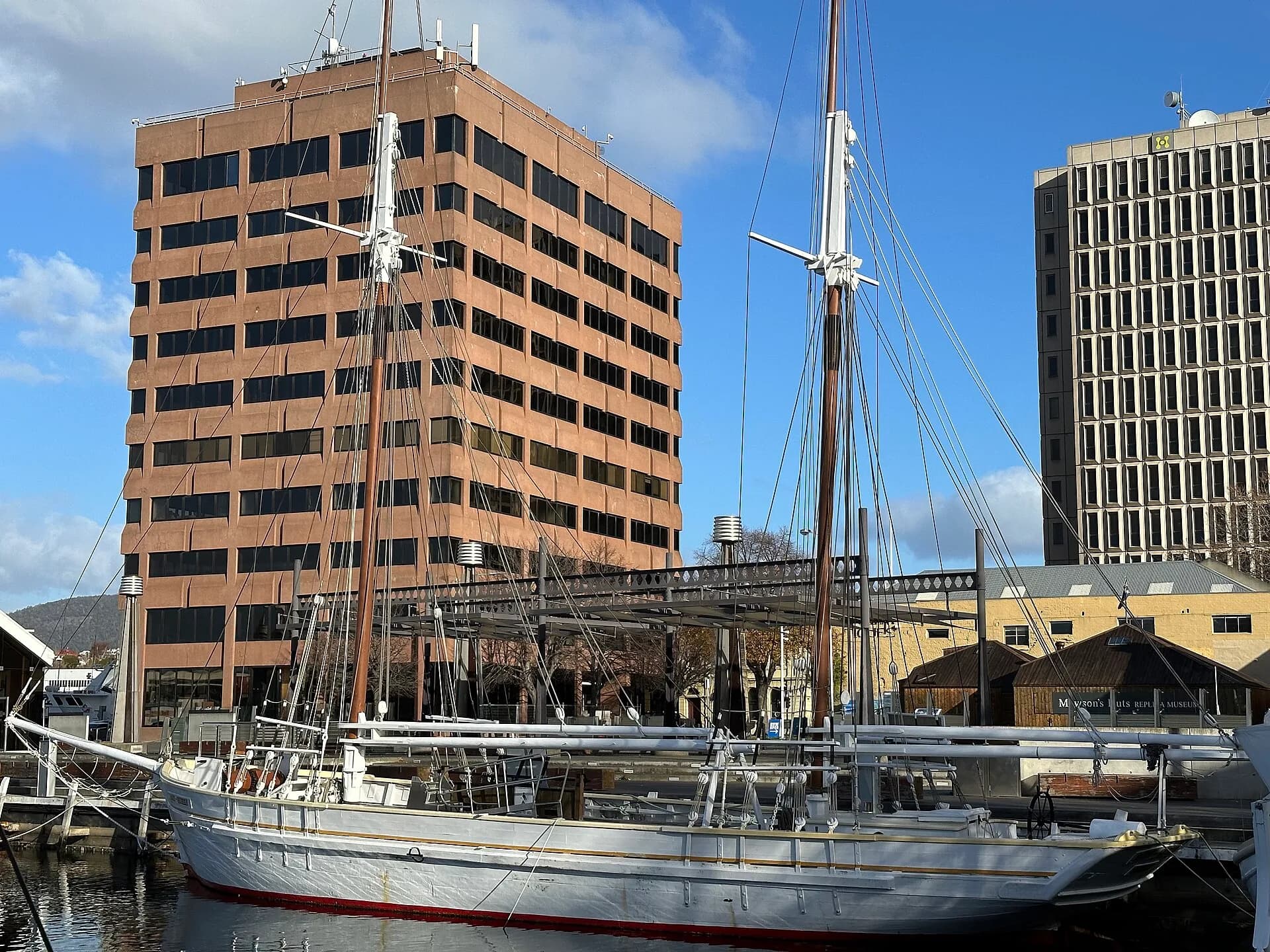 Historic vessel May Queen in Constitution Dock