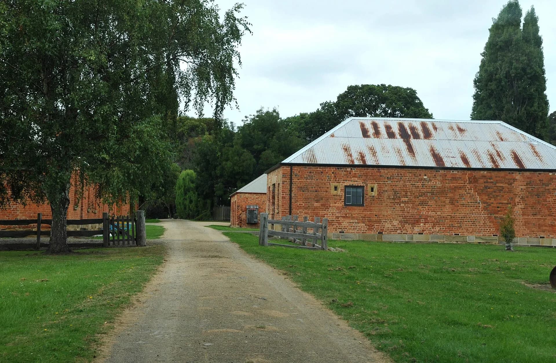 Map of major Tasmanian convict places