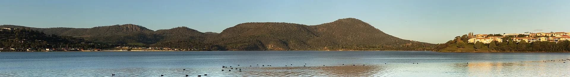 Old Beach seen across the Derwent from Austins Ferry