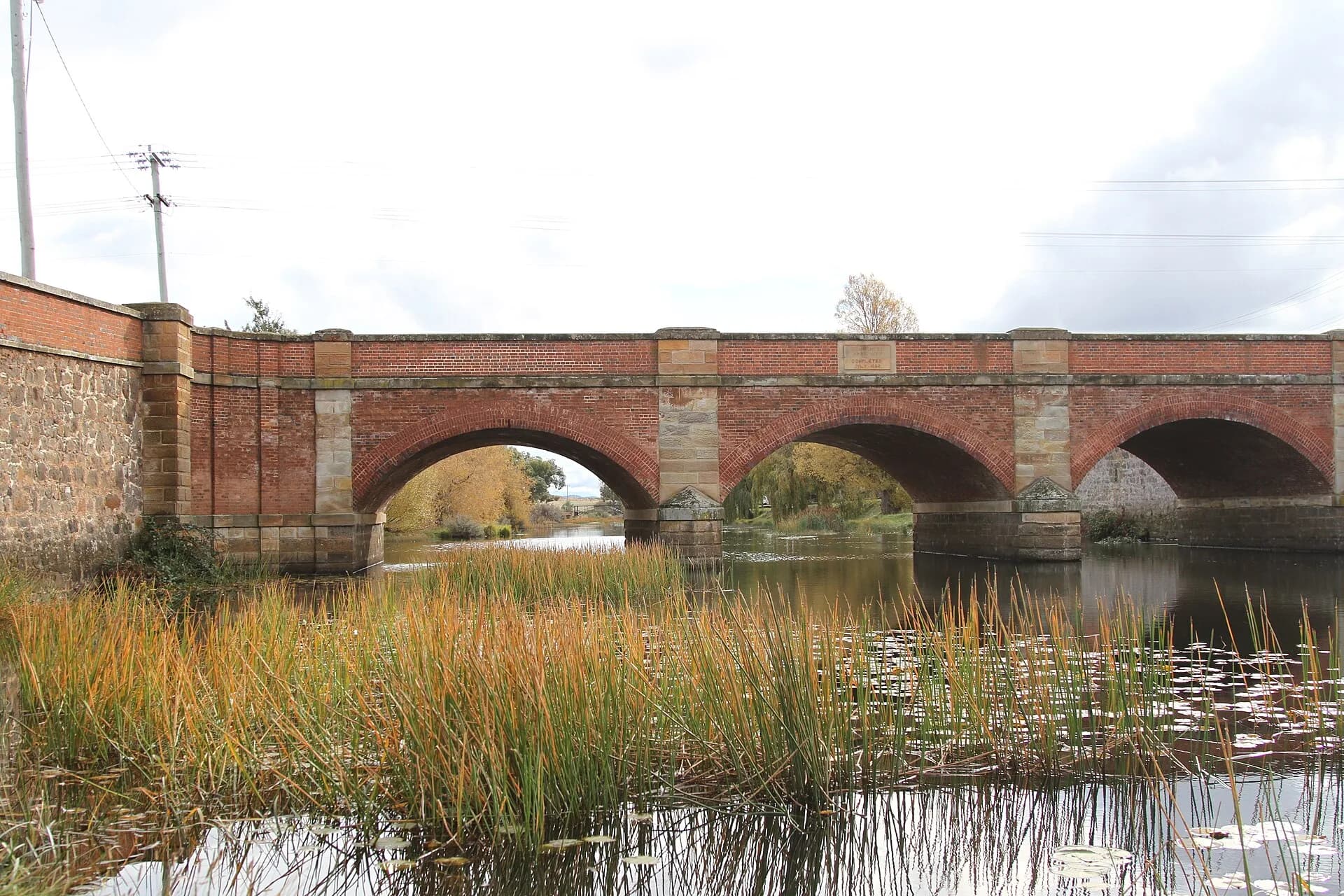 Red Bridge crossing the Elizabeth River at Campbell Town