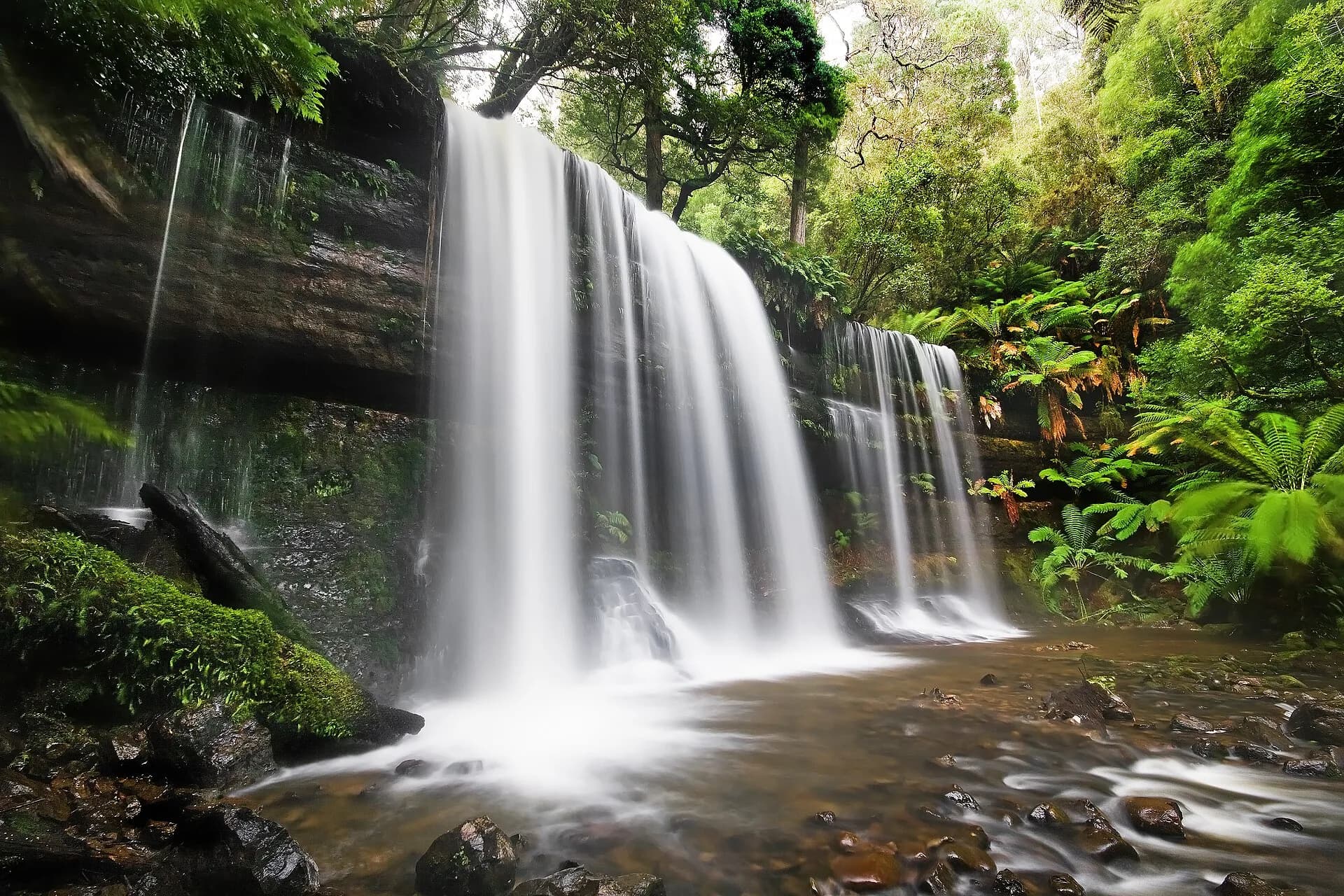 Russell Falls in Mount Field National Park