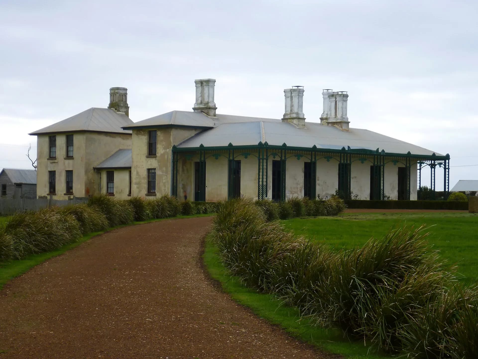 Highfield estate overlooking the coast near Stanley