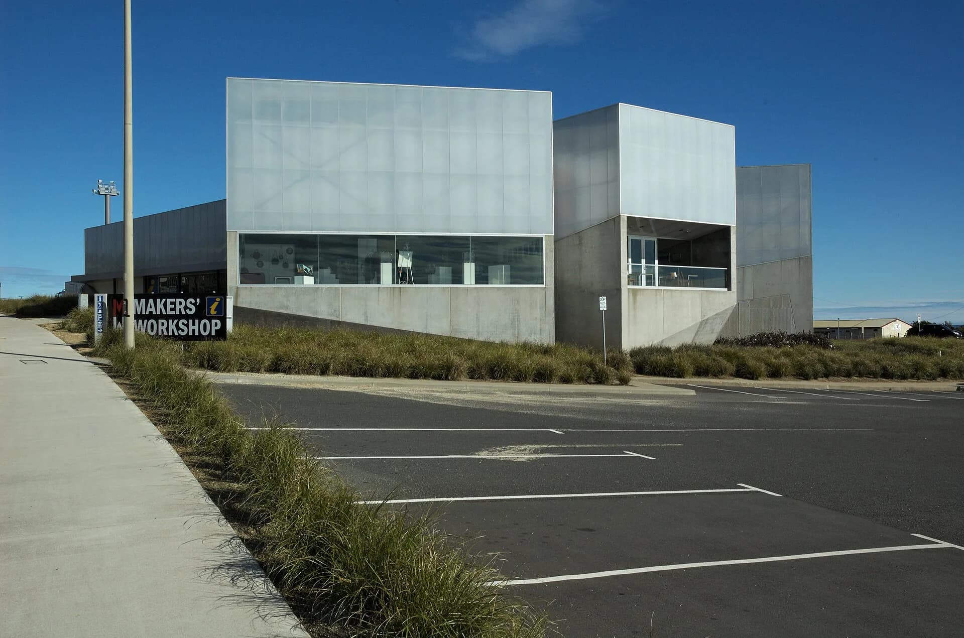 Waterfront building associated with Burnie’s maker and visitor programs