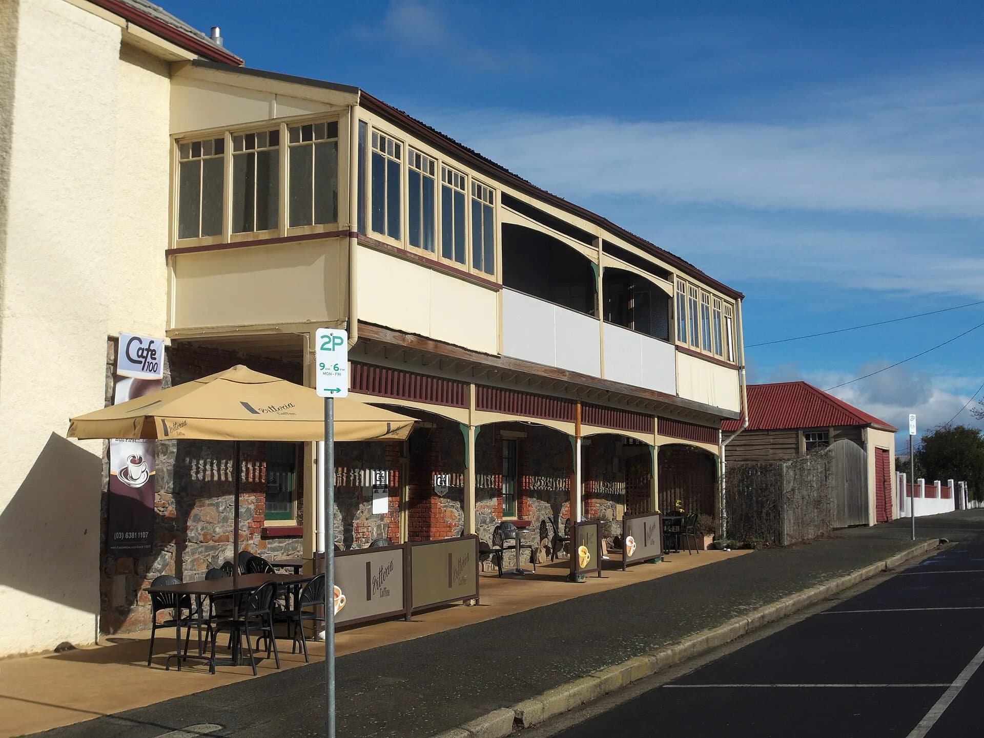 Main street at Campbell Town