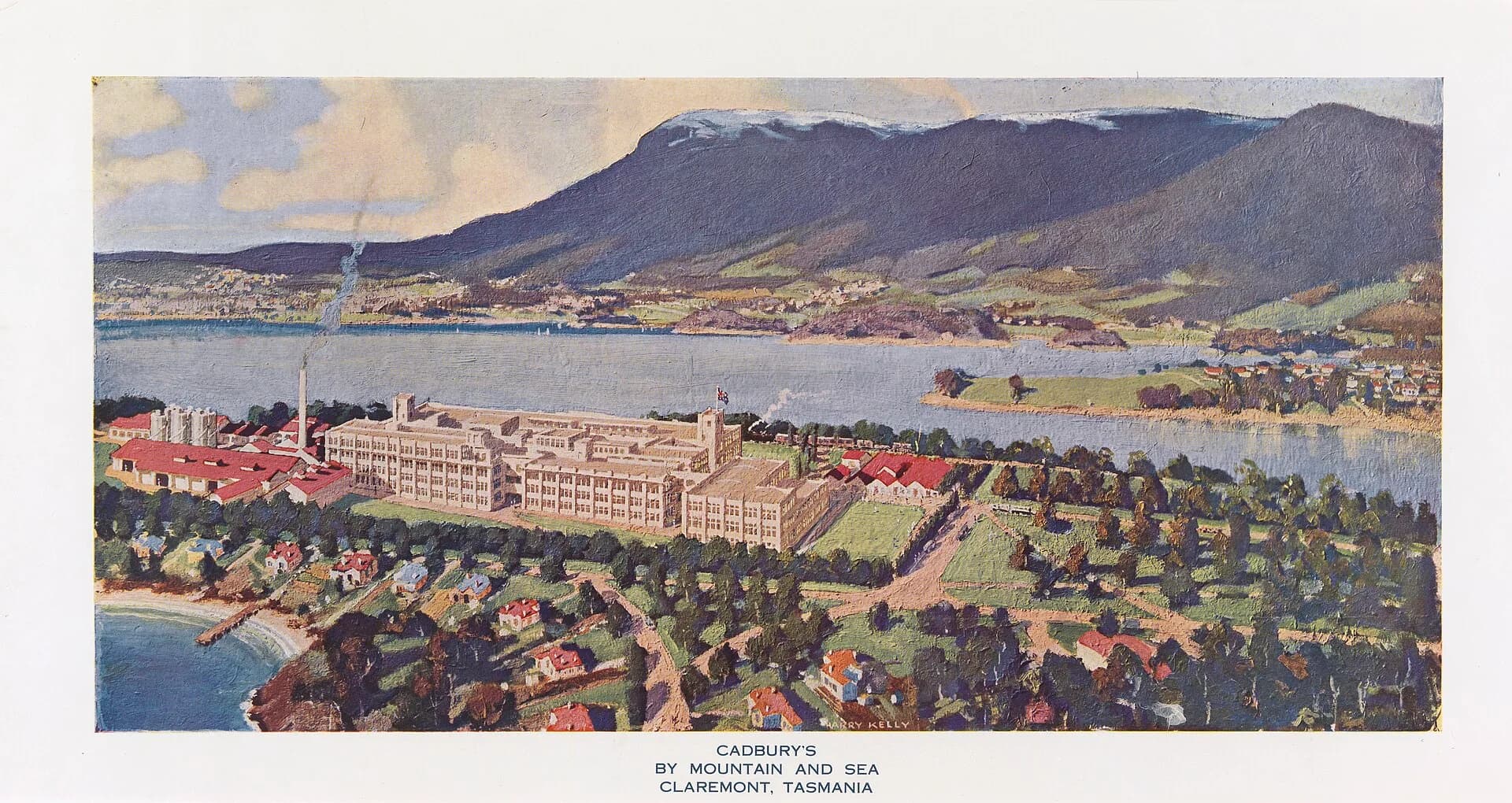 Cadbury factory at Claremont in 1950