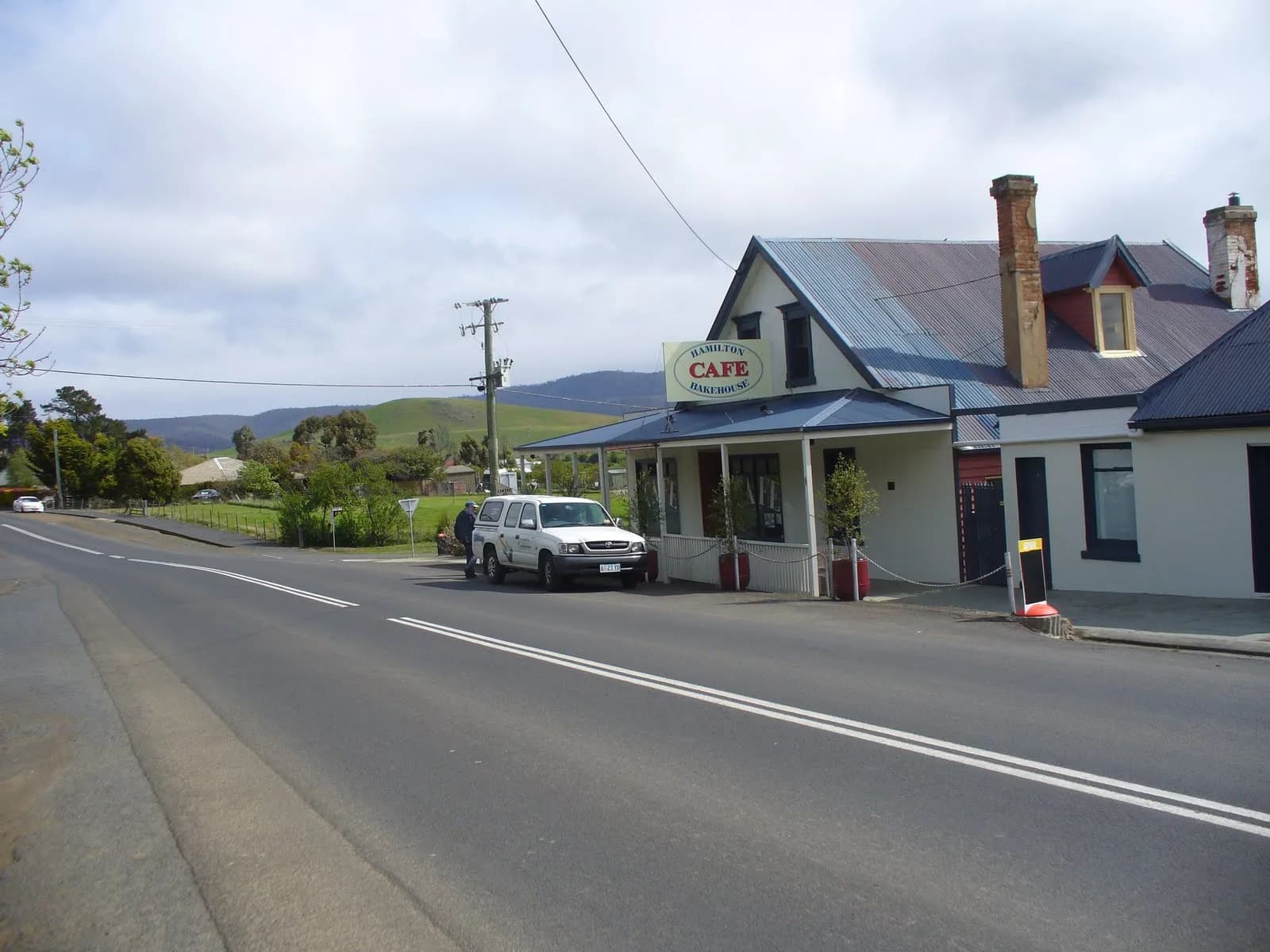 Upper Derwent Valley town and farming landscape