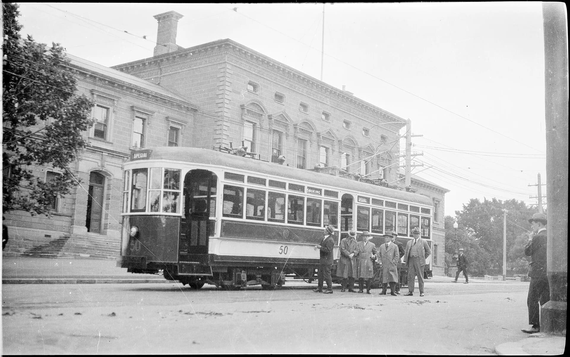 Historic central Hobart streetscape