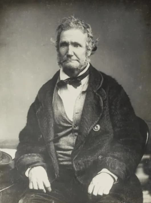 Portrait of Martin Cash in later life