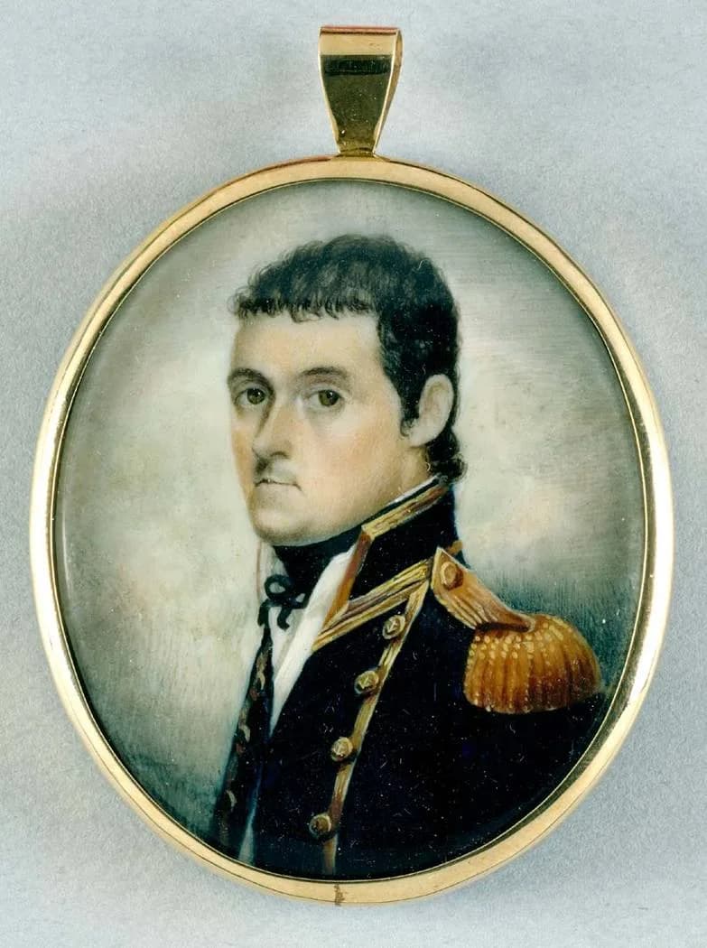 1801 watercolour portrait of Matthew Flinders