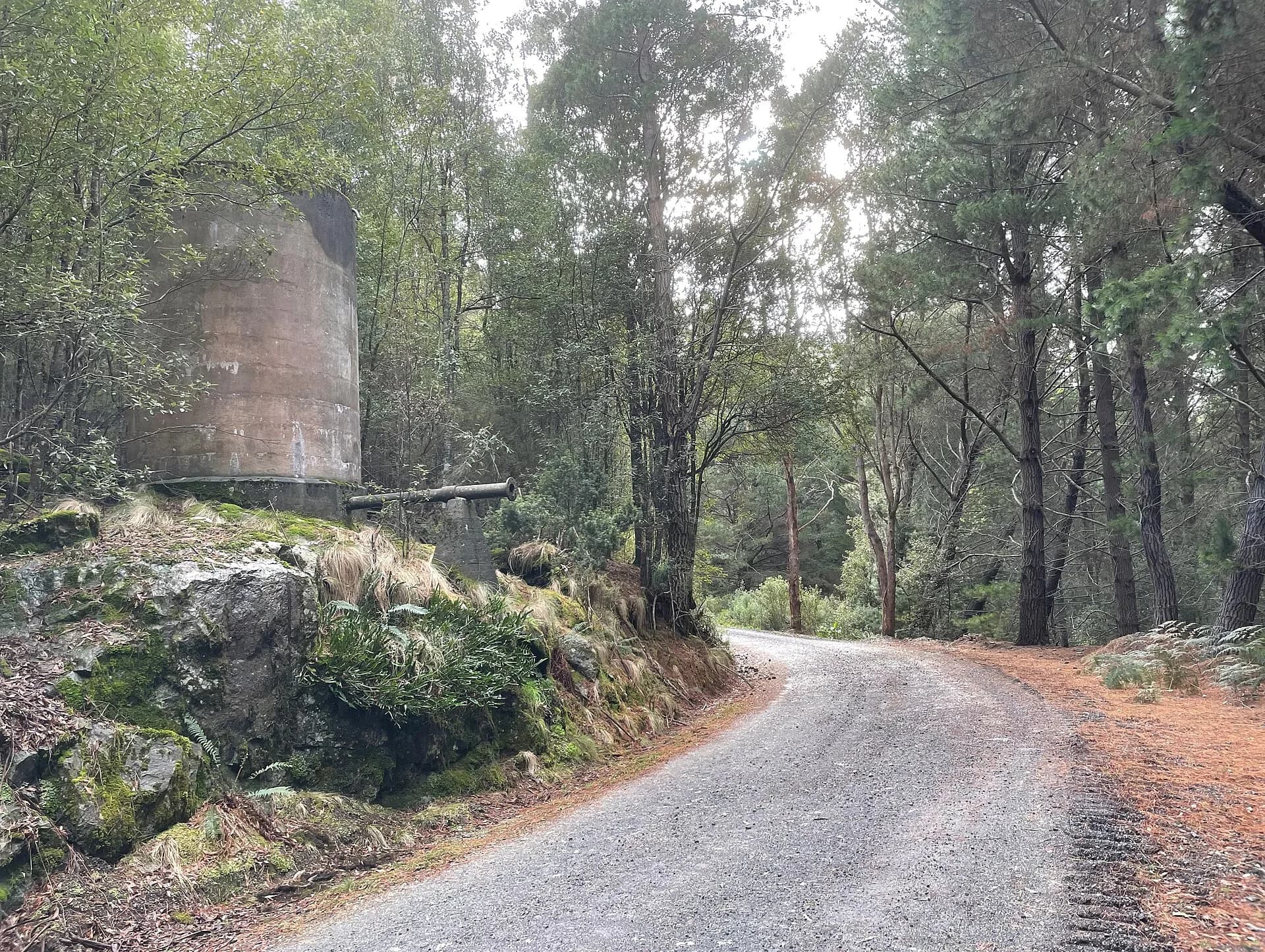 Historic transport formation through rural country