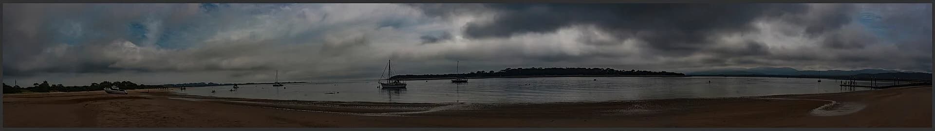 Panorama of Port Sorell and the Rubicon Estuary