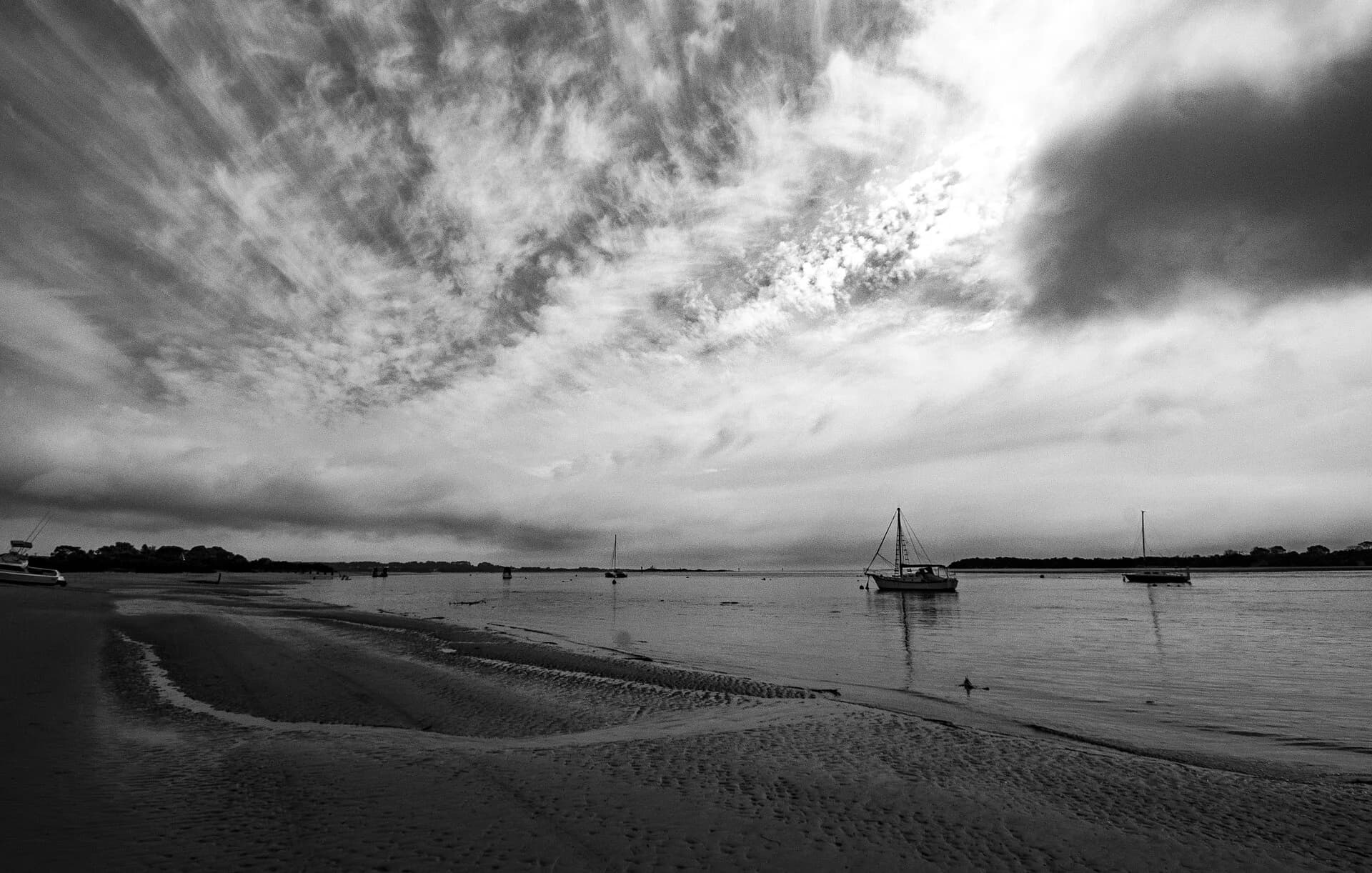Homes and foreshore at Port Sorell