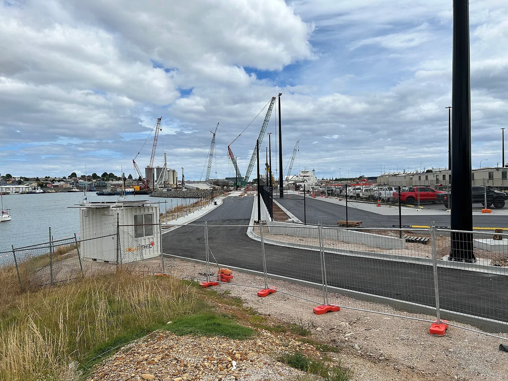 Spirit of Tasmania terminal infrastructure at East Devonport