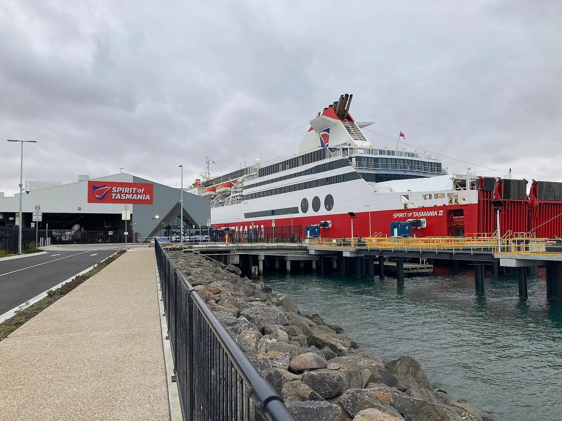 Spirit of Tasmania at Corio Quay in Geelong