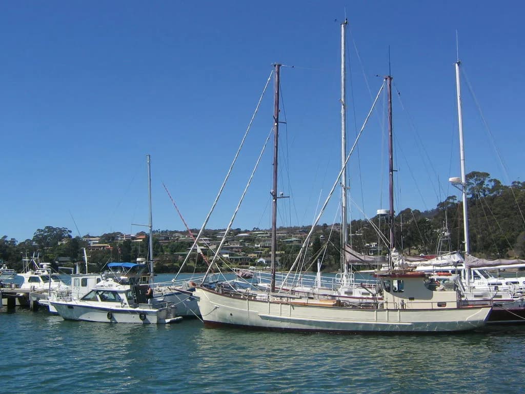 Fishing and recreational boats moored at St Helens