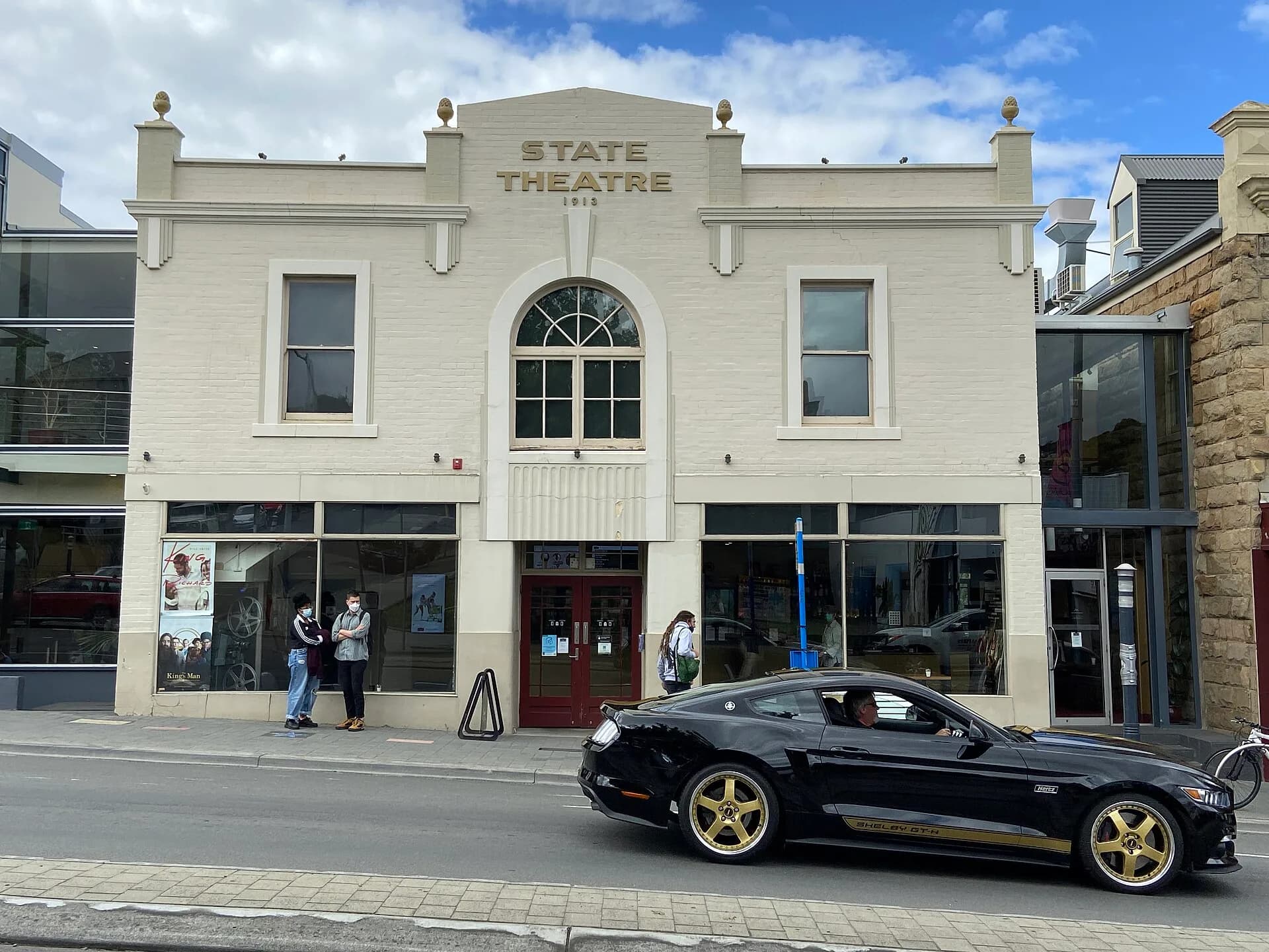 State Cinema façade on Elizabeth Street in North Hobart