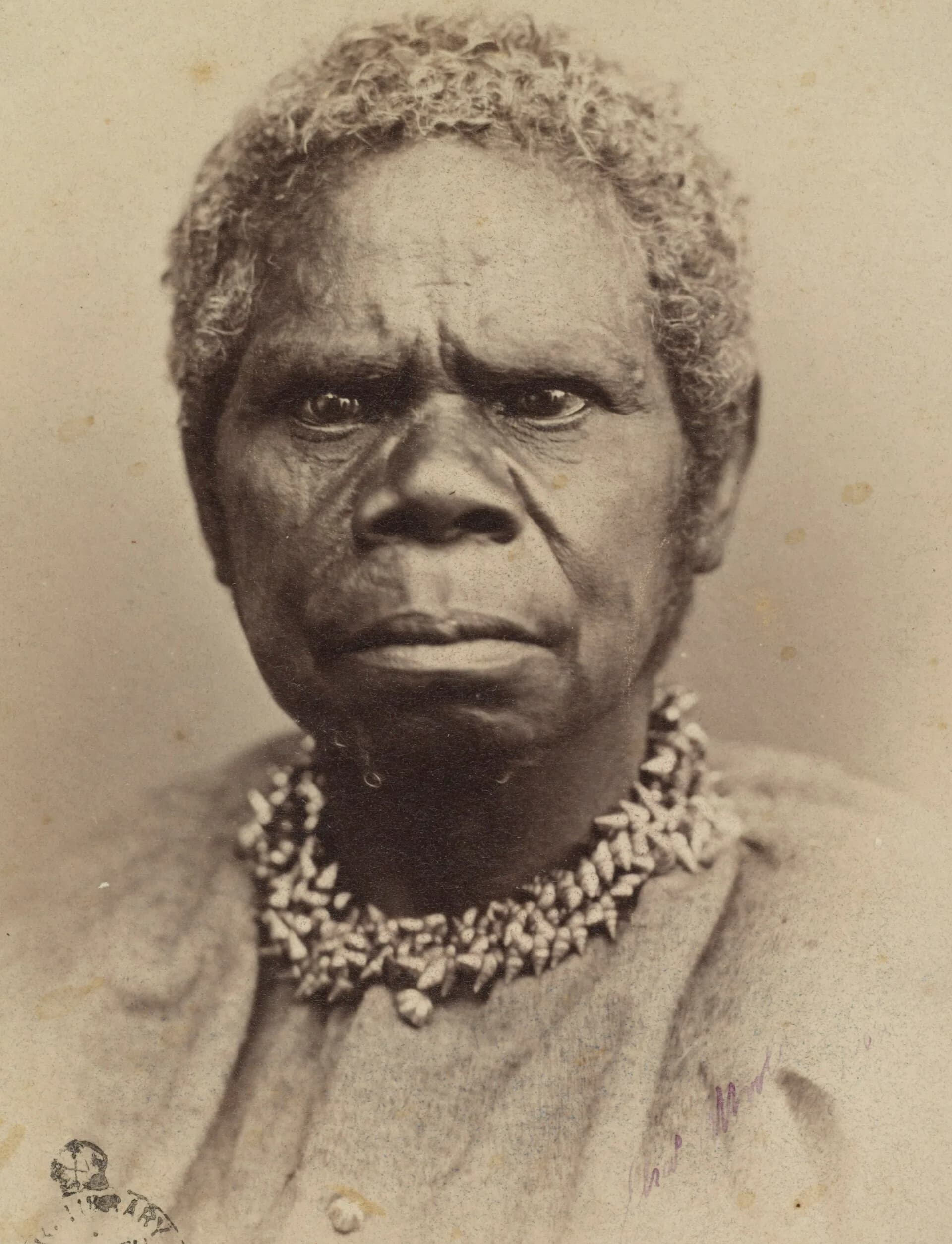 Historical photograph of Trugernanner in 1866