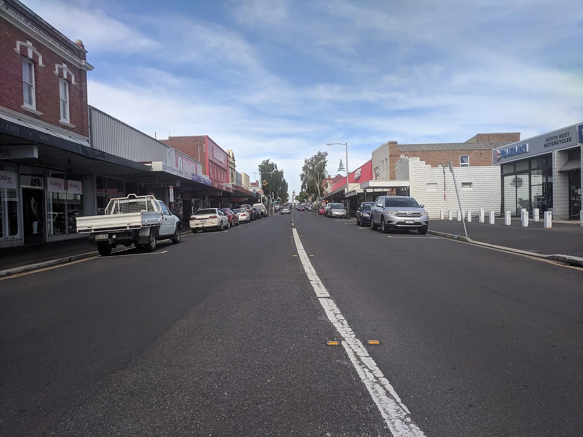 Main street of Ulverstone