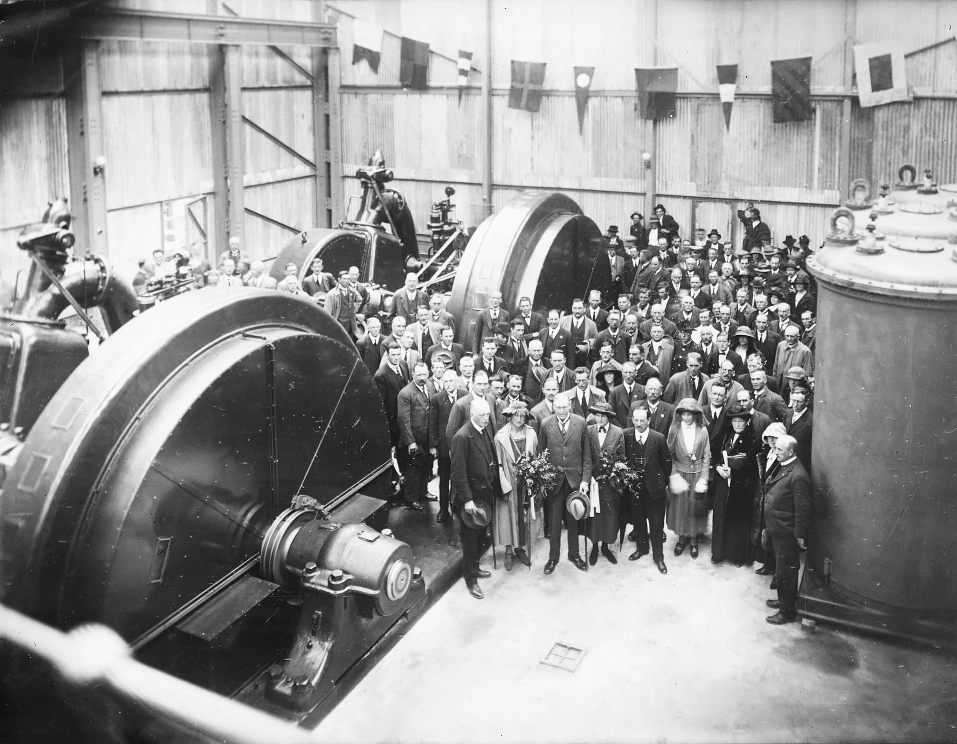 Waddamana Power Station in 1923