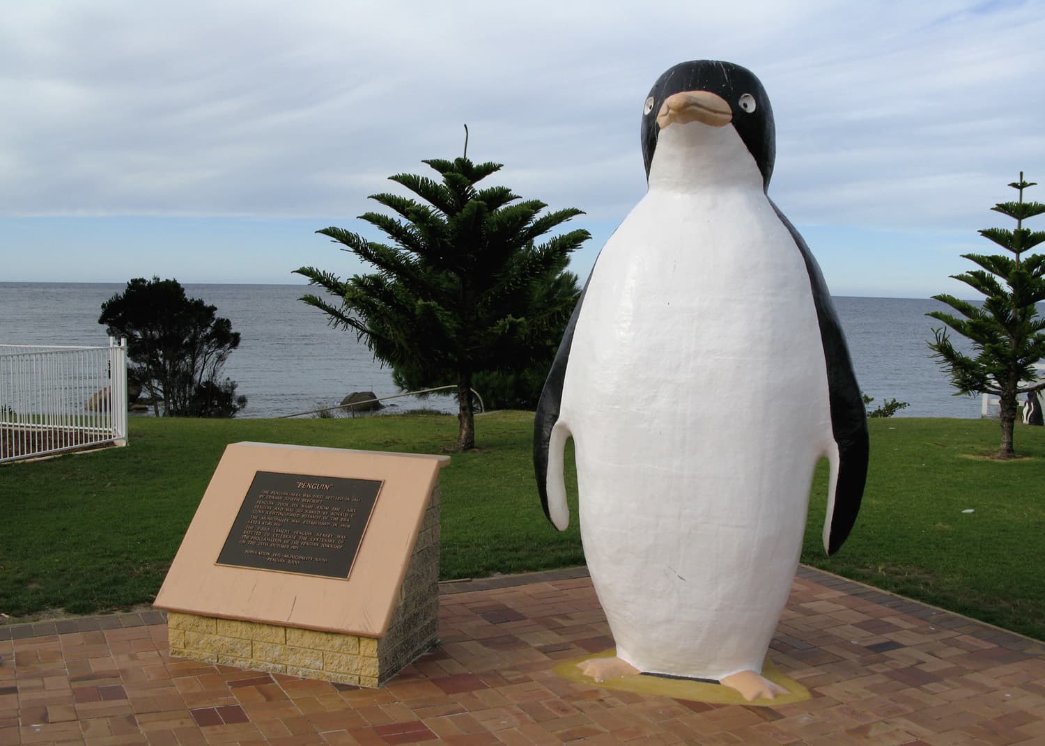 The Big Penguin at Penguin, TAS